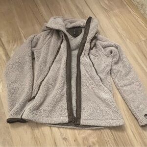 Kuhl Women's Teddy Jacket in Cream and Brown